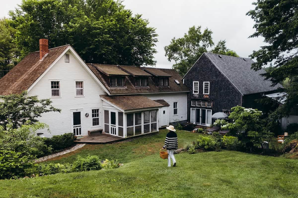 A pastoral retreat where nature and charm embrace hero image
