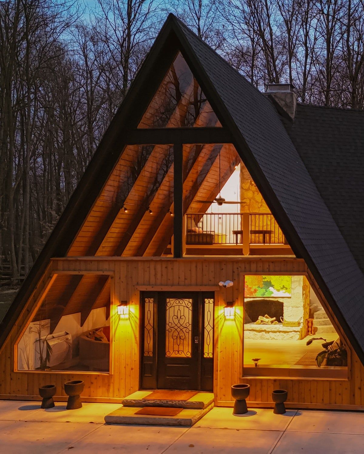 Escape to Luxe Solitude Amidst the Woods hero image