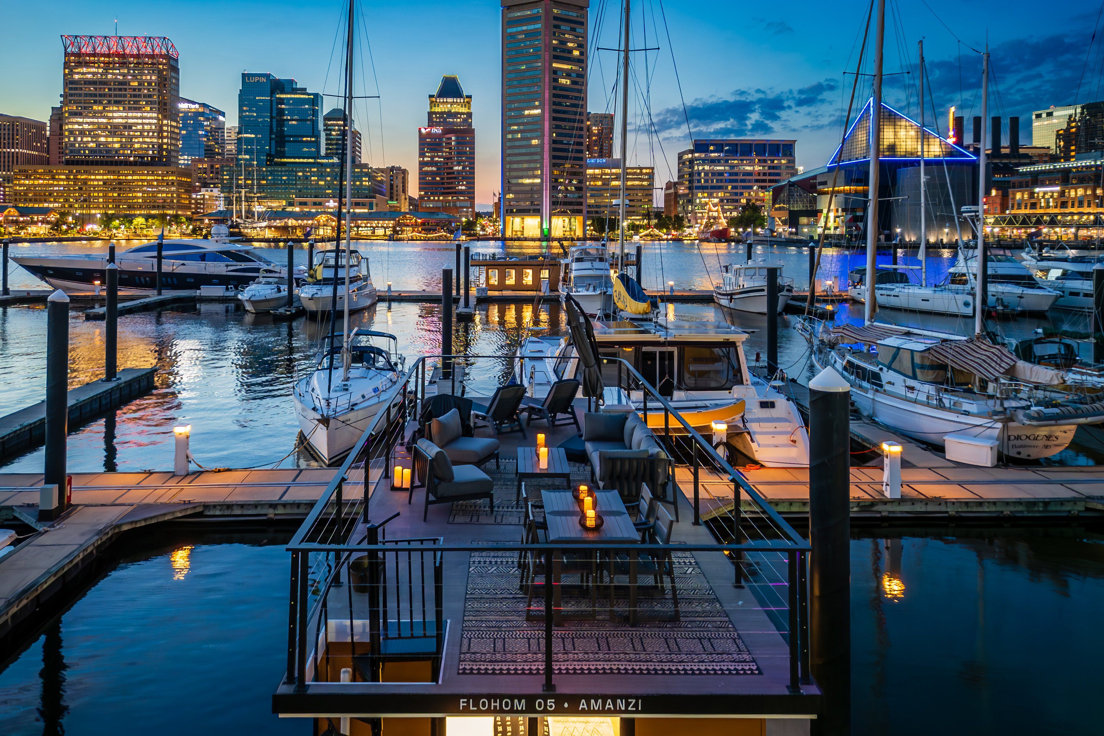 A Modern Floating Home in Stunning Marina hero image