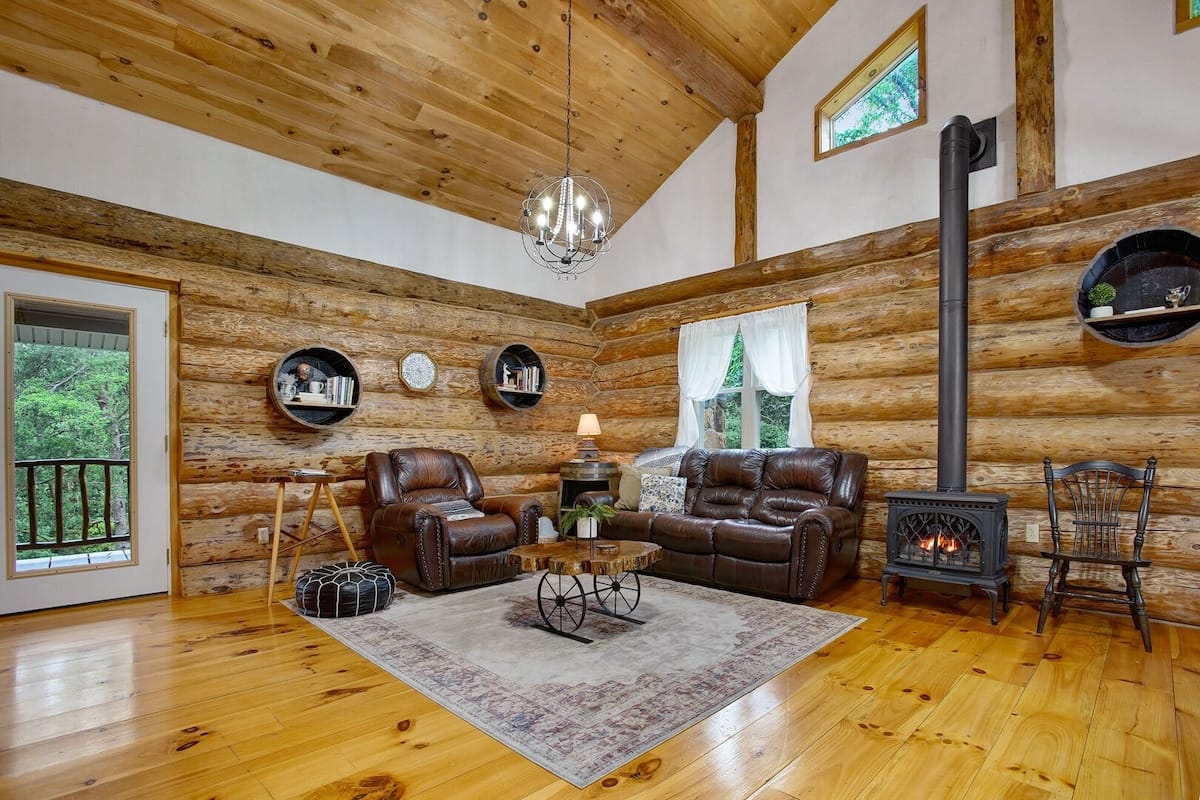 Escape to Rustic Elegance in the Woods hero image