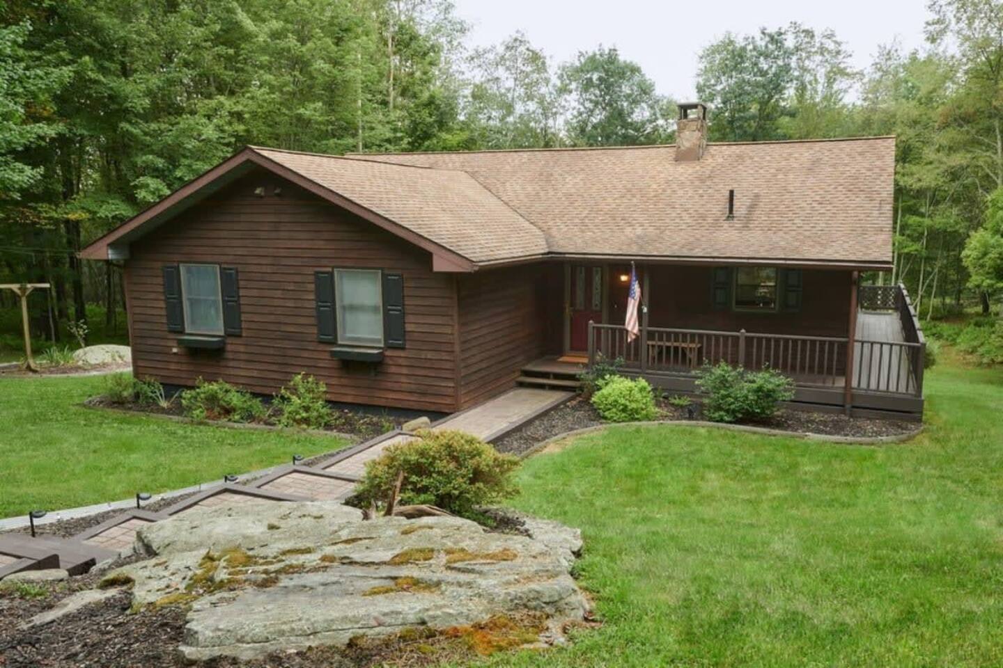 Cozy Cabin Charm, Spacious Comfort. hero image