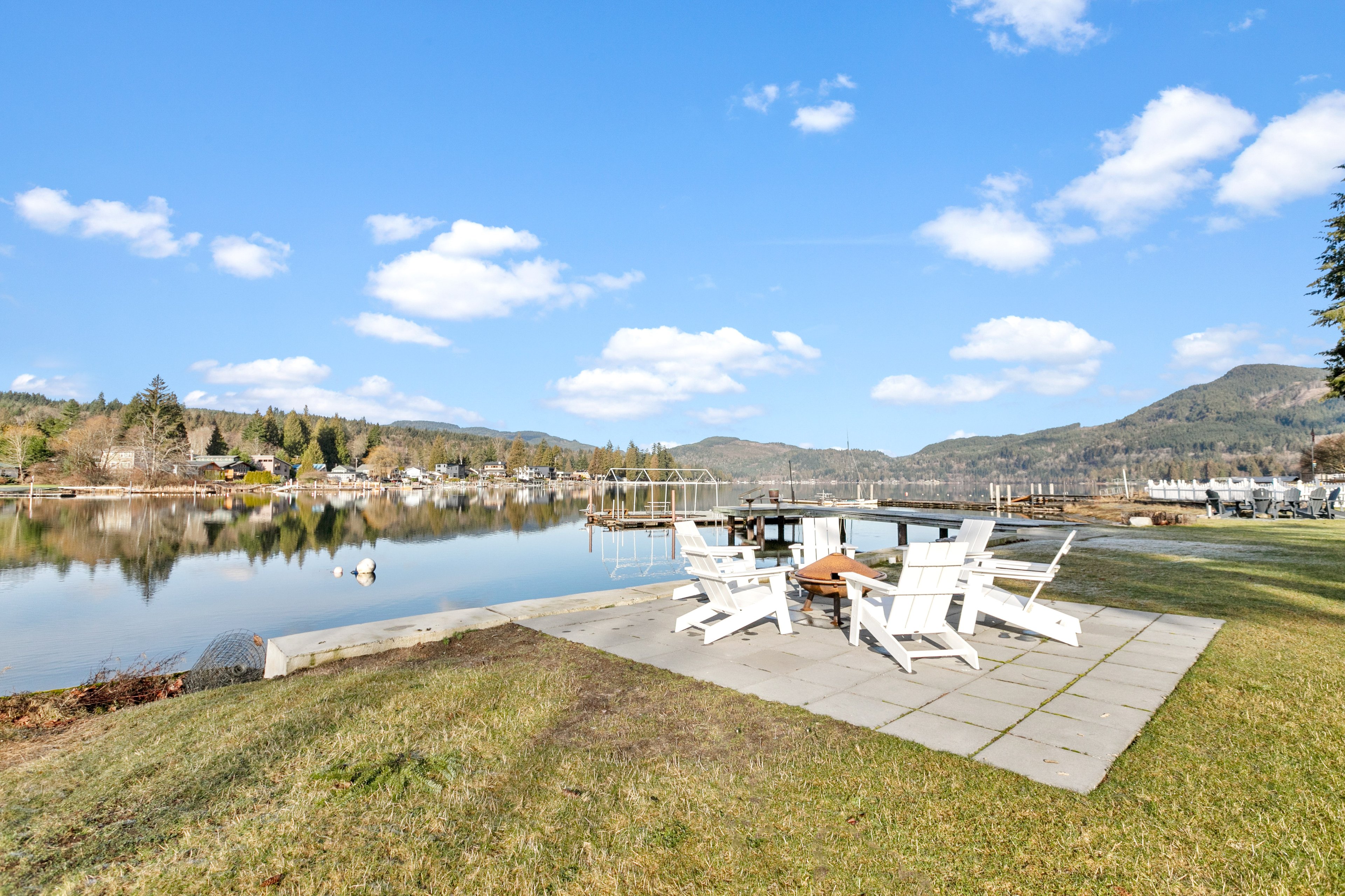 Embrace waterfront living on the shores of Lake Samish.