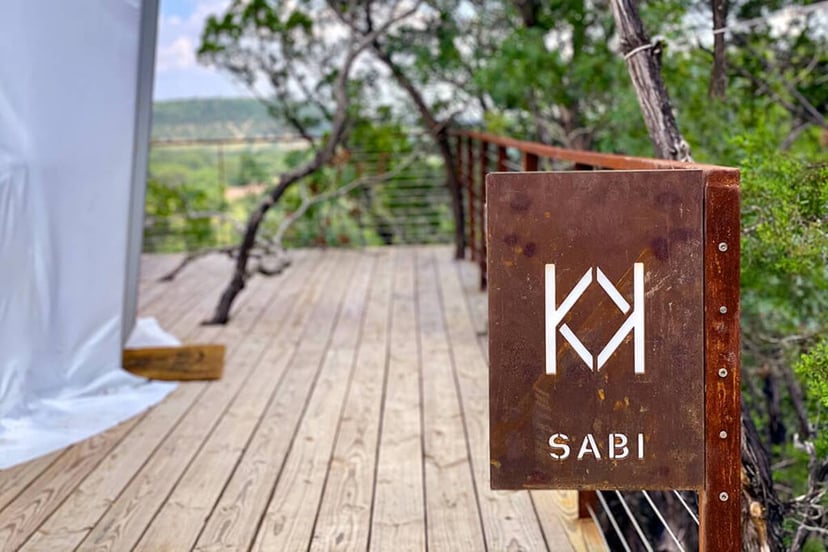 Image 3 of Sabi · Luxury Glamping Treetop Dome + Dip Pool