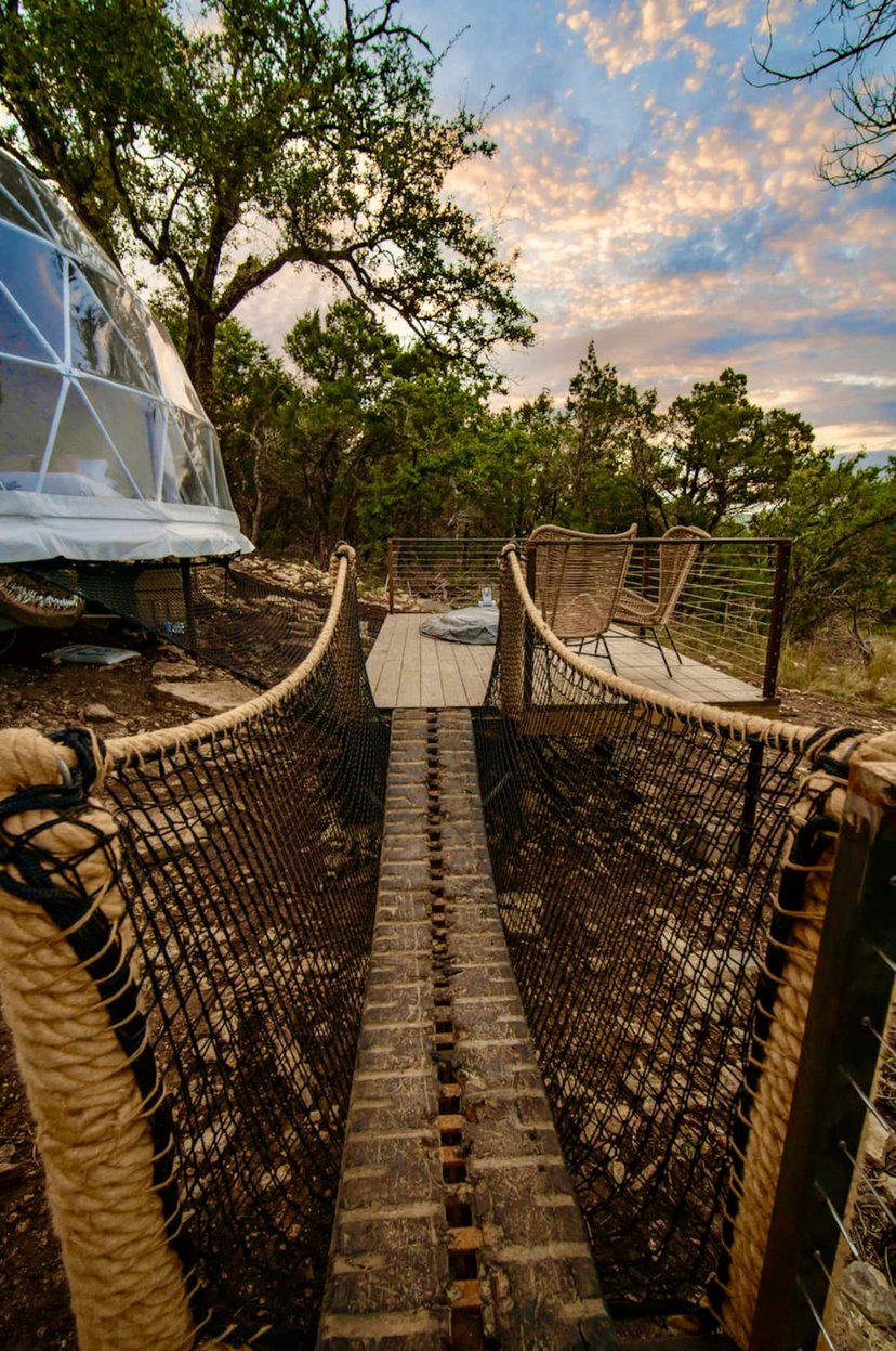 Image 3 of Ukiyo · Luxury Glamping Dome with Loft + Hot Tub