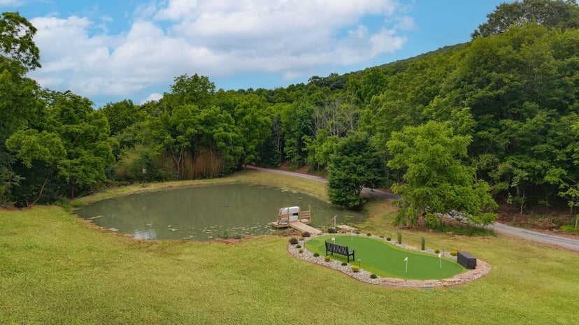Image 1 of Broad Top Cabin | Pond + Putting Green