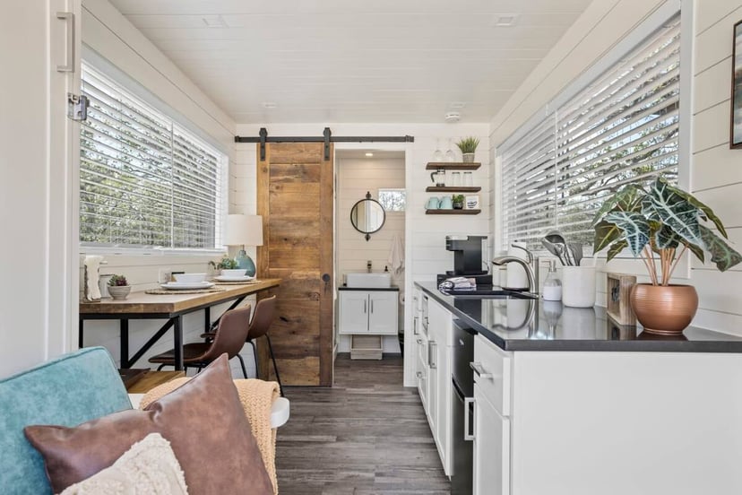Image 3 of New! The Desert Escape-Cozy Container Home
