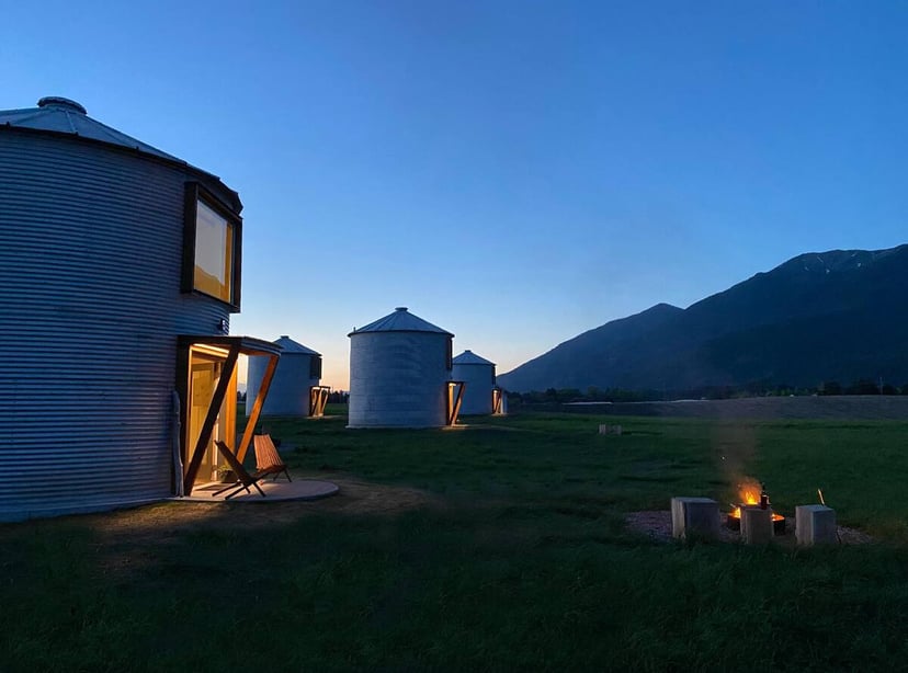 Image 7 of Clark Farm Silos #1 - Panoramic Mountain Views