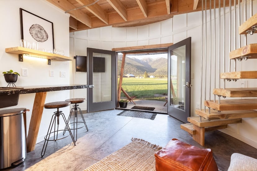 Image 1 of Clark Farm Silos #3 - Stunning Mountain Views