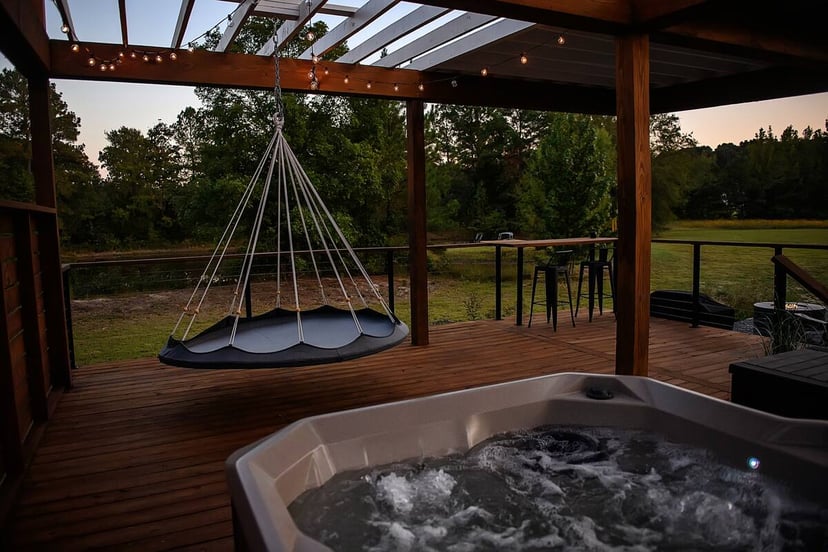 Image 13 of Luna · Luxury Glamping Dome + Hot Tub