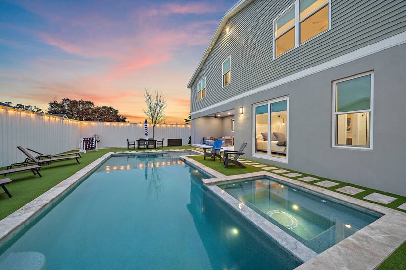 Image 3 of Coastal Lodge | Private POOL + Hot TUB