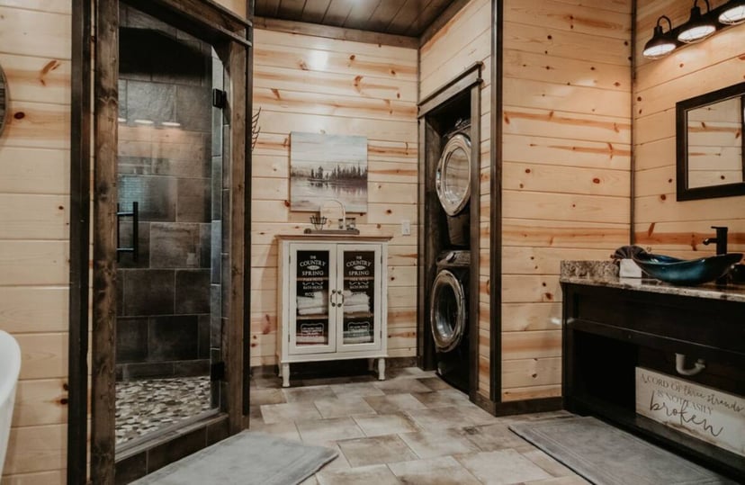 Image 6 of Creek Nest Cabin | Hot Tub, Firepit & Lake Life