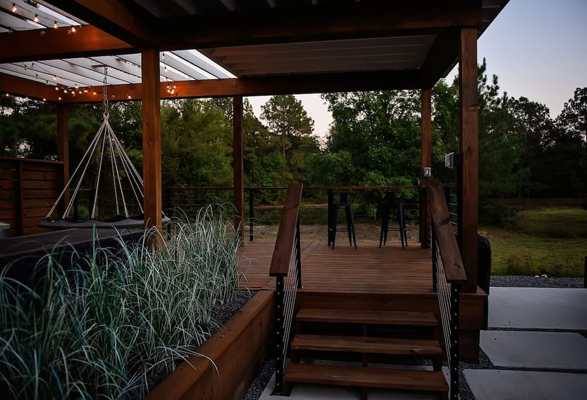 Image 12 of Luna · Luxury Glamping Dome + Hot Tub