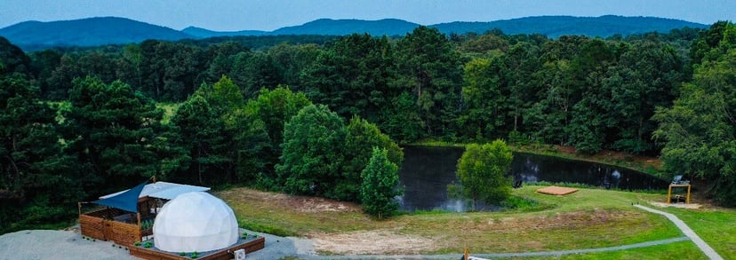 Image 15 of Luna · Luxury Glamping Dome + Hot Tub