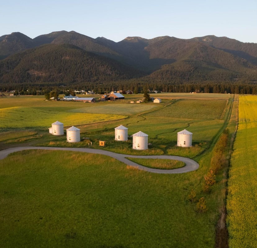 Image 24 of Clark Farm Silos - 5 Silo Mountain View Retreat