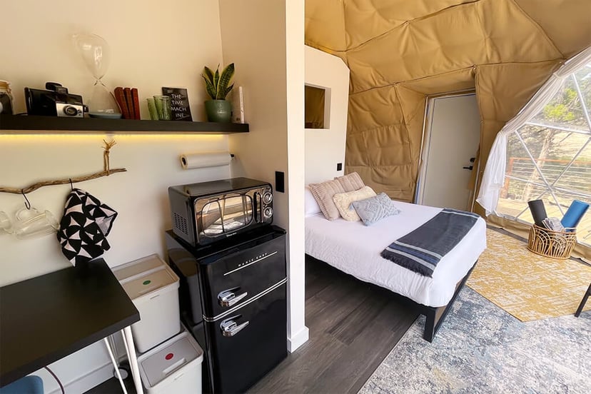 Image 16 of Morii · Luxury Glamping Treetop Dome + Dip Pool