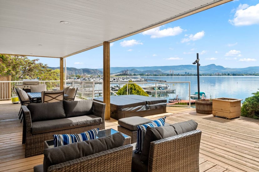 Image 13 of Serene Lakefront Cabin: Hot Tub & Private Beach