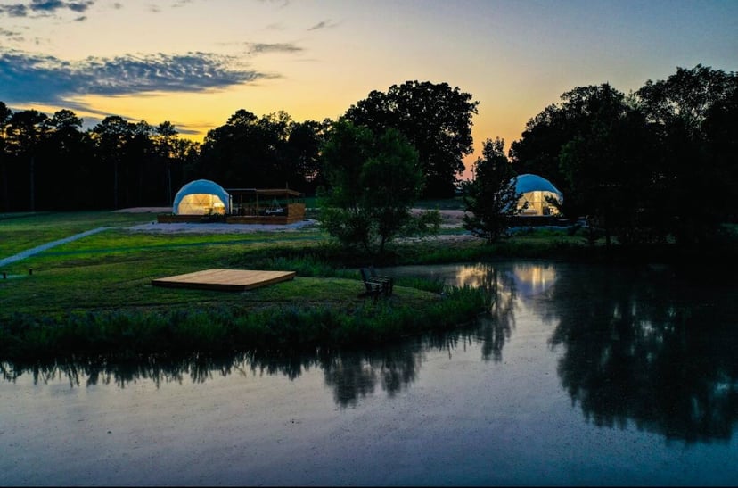 Image 19 of Luna · Luxury Glamping Dome + Hot Tub