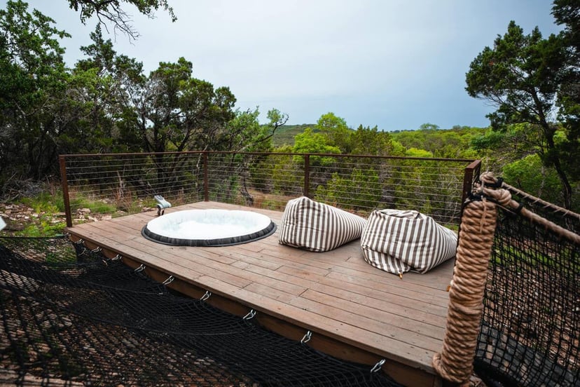 Image 16 of Ukiyo · Luxury Glamping Dome with Loft + Hot Tub