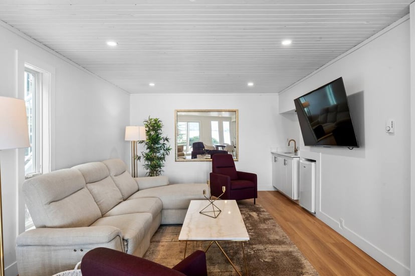 Image 16 of Serene Lakefront Cabin: Hot Tub & Private Beach