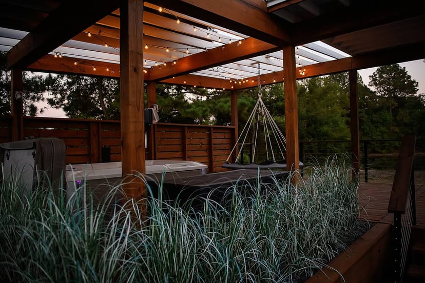 Image 24 of Luna · Luxury Glamping Dome + Hot Tub