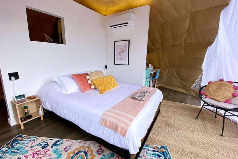 Image 23 of Habibi · Luxury Glamping Treetop Dome + Dip Pool
