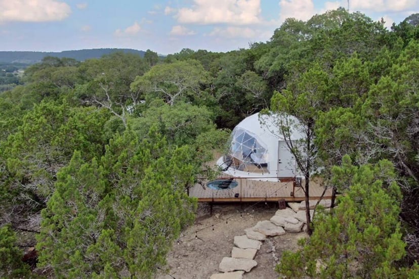 Image 21 of Morii · Luxury Glamping Treetop Dome + Dip Pool